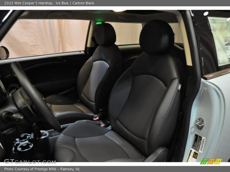 Ice Blue / Carbon Black 2013 Mini Cooper S Hardtop