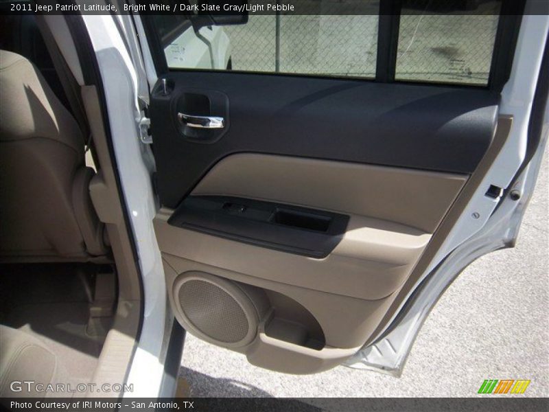 Bright White / Dark Slate Gray/Light Pebble 2011 Jeep Patriot Latitude