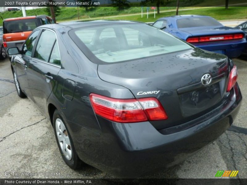 Magnetic Gray Metallic / Ash 2007 Toyota Camry SE