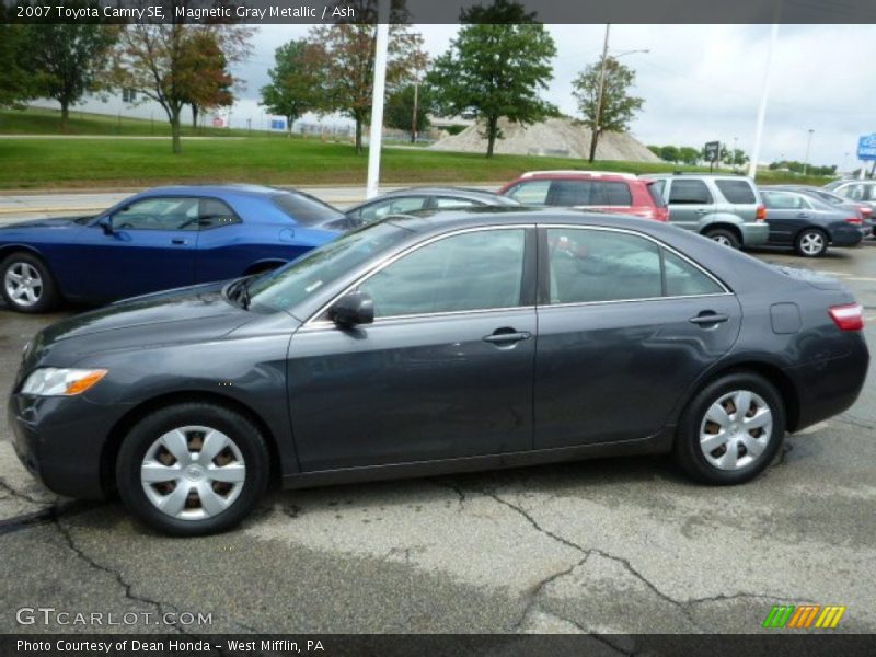Magnetic Gray Metallic / Ash 2007 Toyota Camry SE