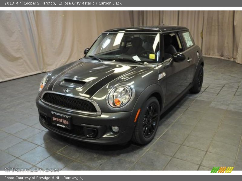 Eclipse Gray Metallic / Carbon Black 2013 Mini Cooper S Hardtop