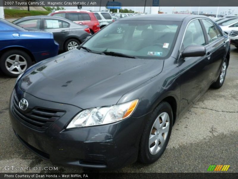 Magnetic Gray Metallic / Ash 2007 Toyota Camry SE