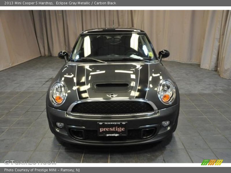 Eclipse Gray Metallic / Carbon Black 2013 Mini Cooper S Hardtop