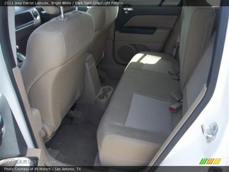 Bright White / Dark Slate Gray/Light Pebble 2011 Jeep Patriot Latitude