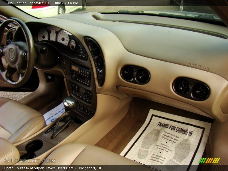 Black / Taupe 2005 Pontiac Bonneville GXP