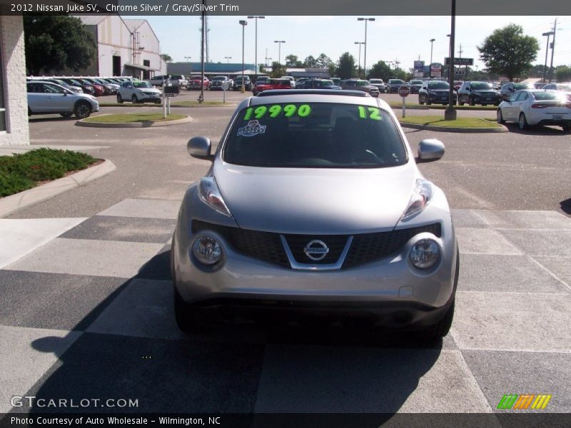 Chrome Silver / Gray/Silver Trim 2012 Nissan Juke SV