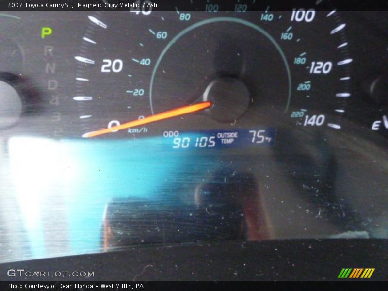 Magnetic Gray Metallic / Ash 2007 Toyota Camry SE