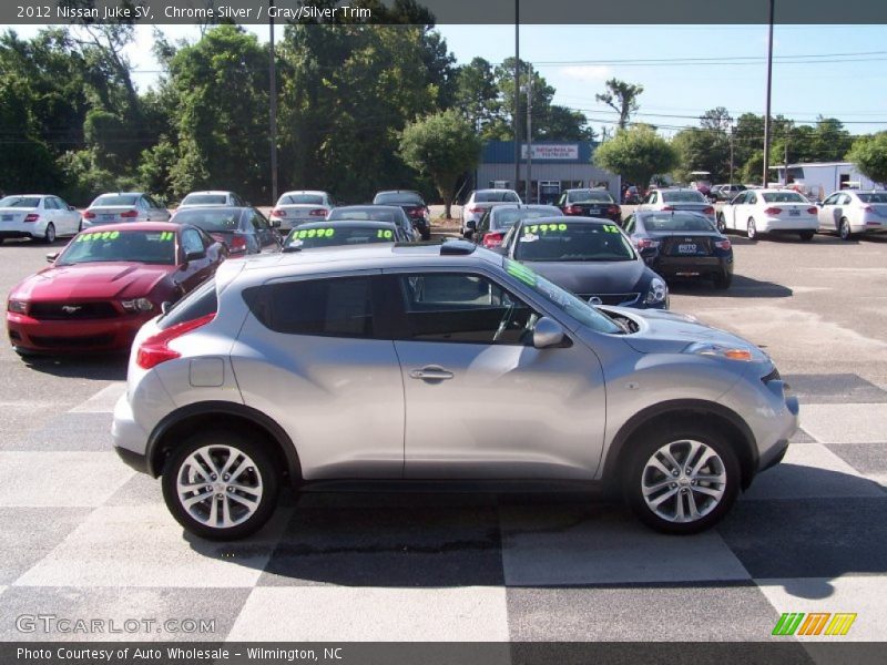 Chrome Silver / Gray/Silver Trim 2012 Nissan Juke SV