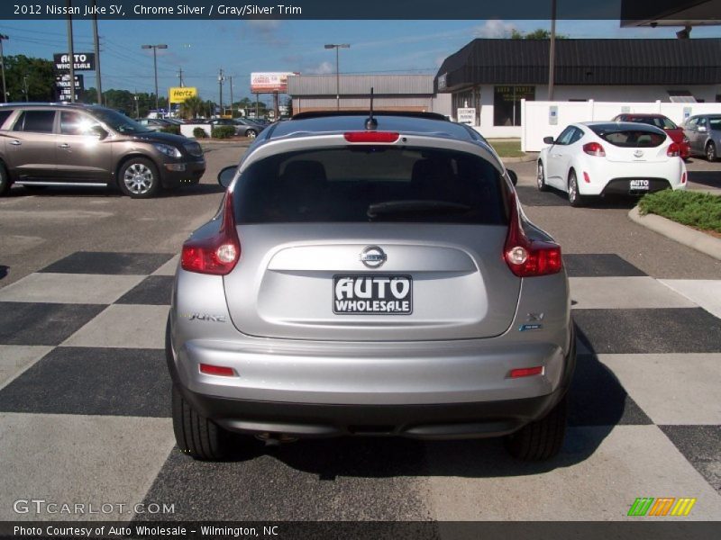 Chrome Silver / Gray/Silver Trim 2012 Nissan Juke SV