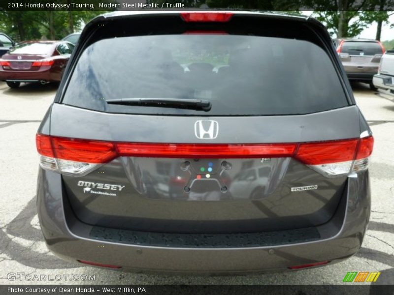 Modern Steel Metallic / Truffle 2014 Honda Odyssey Touring