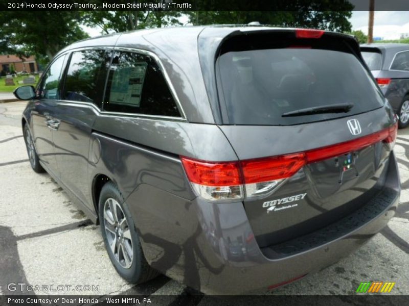 Modern Steel Metallic / Truffle 2014 Honda Odyssey Touring