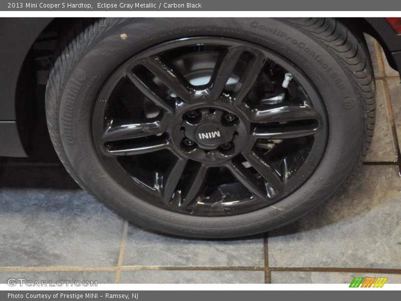 Eclipse Gray Metallic / Carbon Black 2013 Mini Cooper S Hardtop