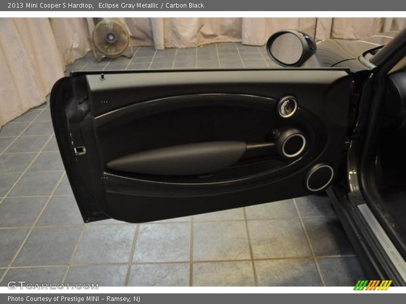 Eclipse Gray Metallic / Carbon Black 2013 Mini Cooper S Hardtop