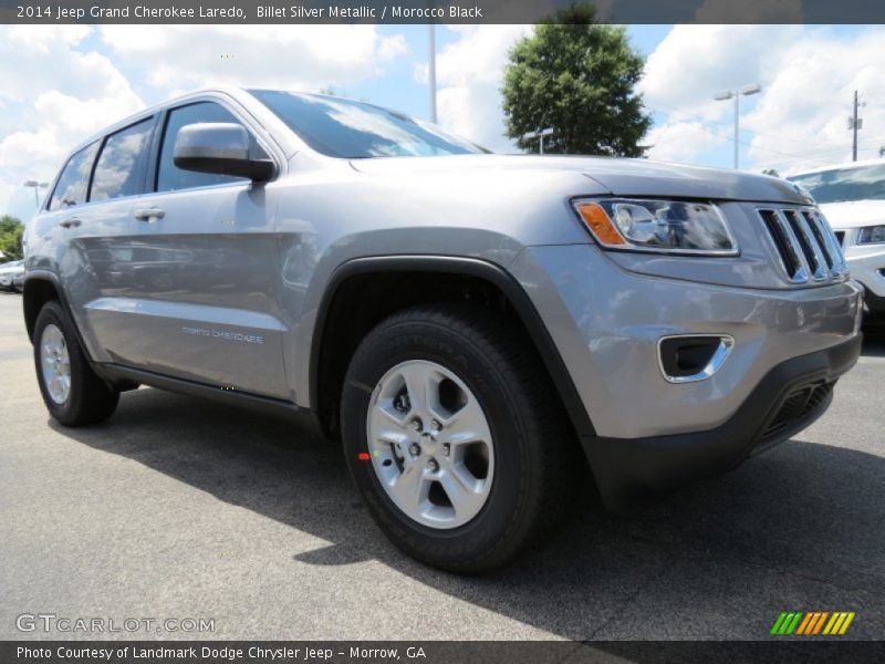 Billet Silver Metallic / Morocco Black 2014 Jeep Grand Cherokee Laredo