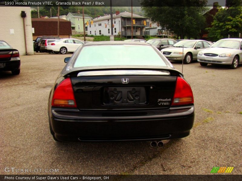Granada Black Pearl / Black 1993 Honda Prelude VTEC