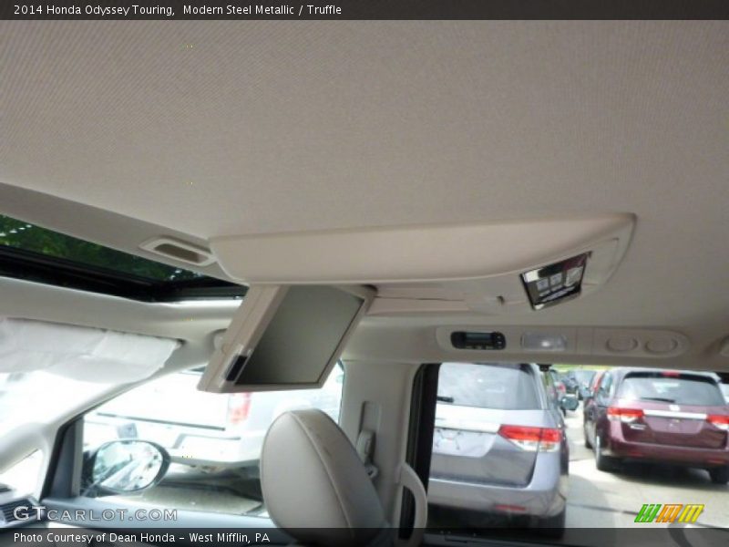 Modern Steel Metallic / Truffle 2014 Honda Odyssey Touring