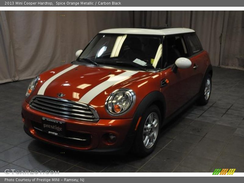 Spice Orange Metallic / Carbon Black 2013 Mini Cooper Hardtop