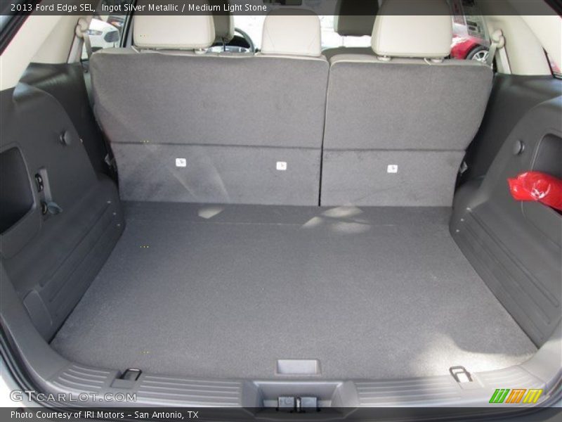 Ingot Silver Metallic / Medium Light Stone 2013 Ford Edge SEL