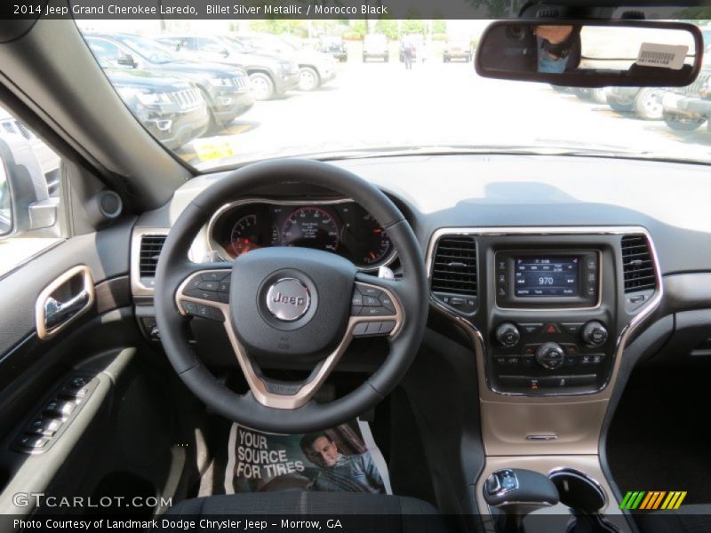 Billet Silver Metallic / Morocco Black 2014 Jeep Grand Cherokee Laredo
