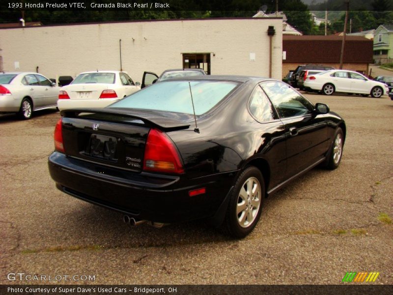 Granada Black Pearl / Black 1993 Honda Prelude VTEC