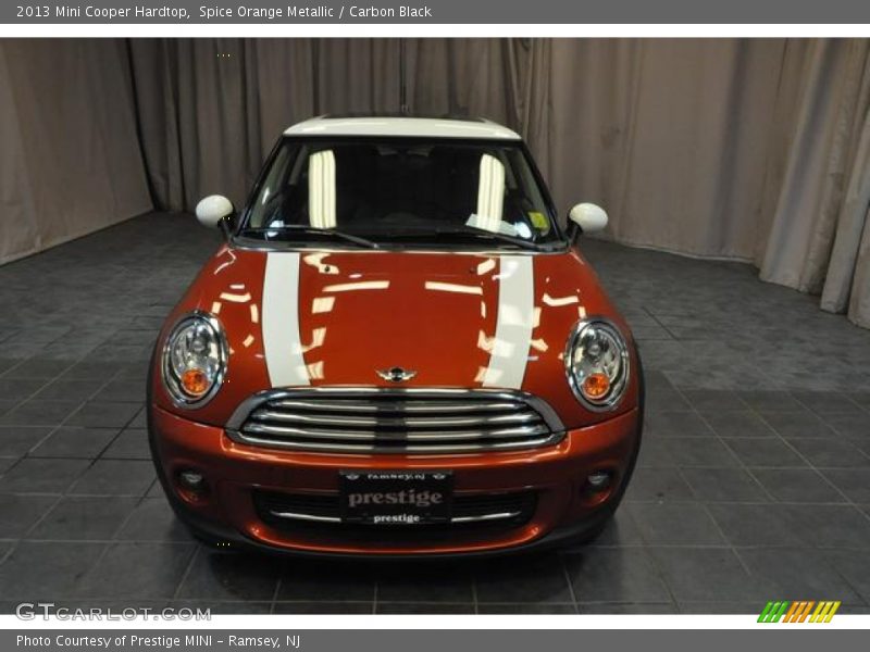 Spice Orange Metallic / Carbon Black 2013 Mini Cooper Hardtop