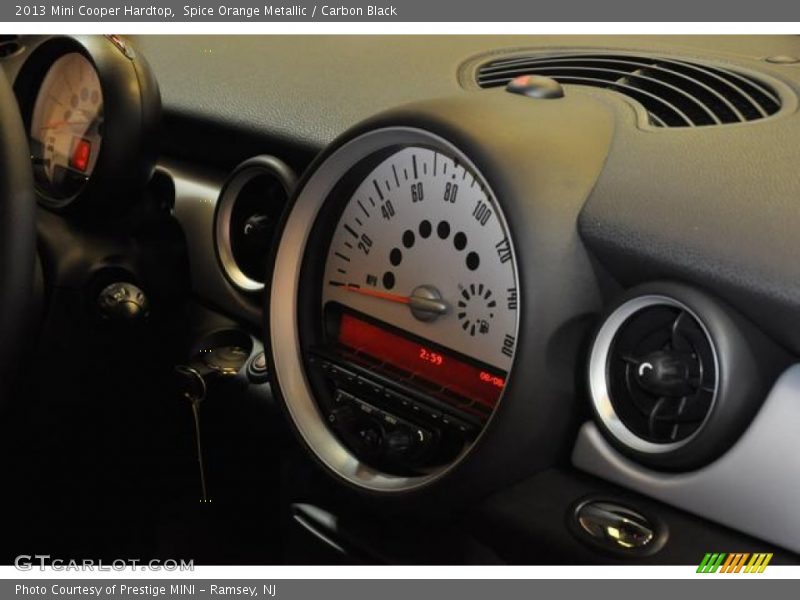Spice Orange Metallic / Carbon Black 2013 Mini Cooper Hardtop