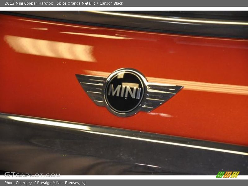 Spice Orange Metallic / Carbon Black 2013 Mini Cooper Hardtop