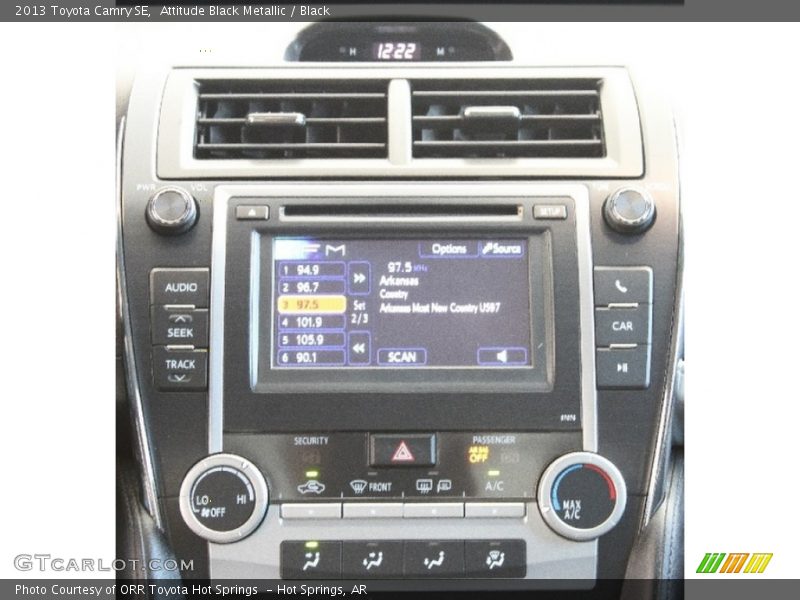 Attitude Black Metallic / Black 2013 Toyota Camry SE