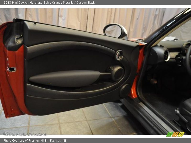 Spice Orange Metallic / Carbon Black 2013 Mini Cooper Hardtop