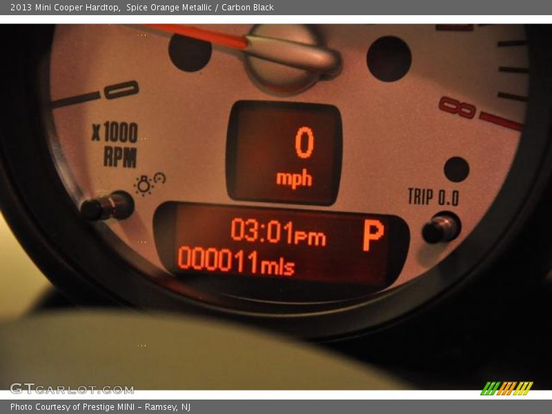 Spice Orange Metallic / Carbon Black 2013 Mini Cooper Hardtop