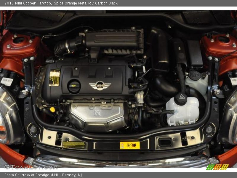 Spice Orange Metallic / Carbon Black 2013 Mini Cooper Hardtop