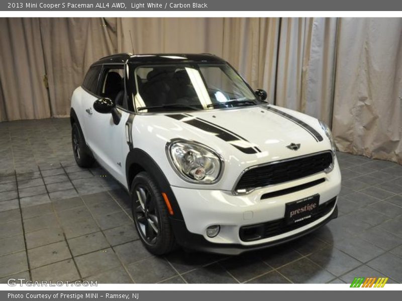 Light White / Carbon Black 2013 Mini Cooper S Paceman ALL4 AWD