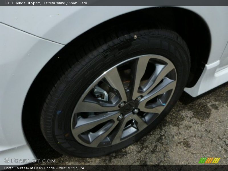 Taffeta White / Sport Black 2013 Honda Fit Sport