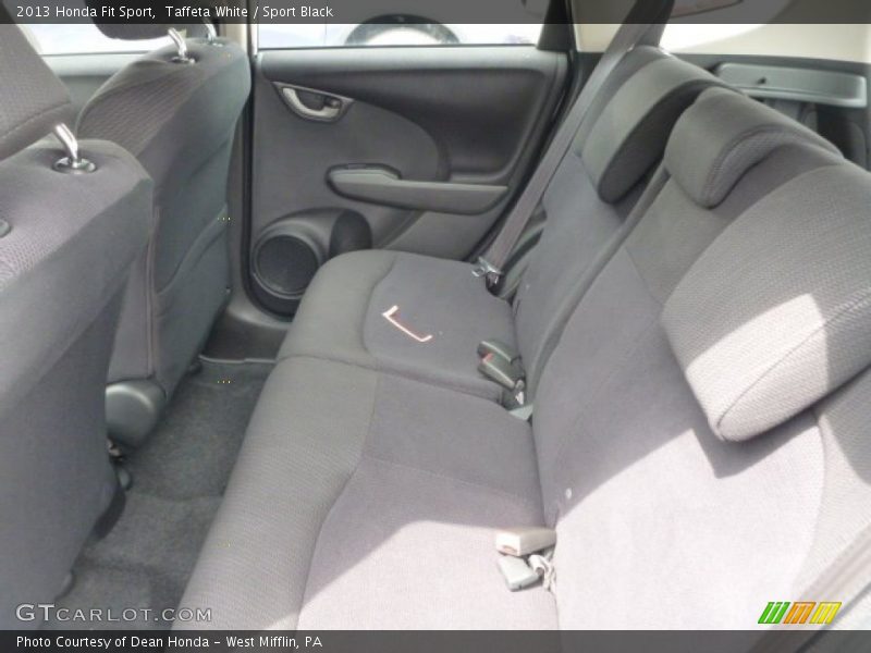 Taffeta White / Sport Black 2013 Honda Fit Sport