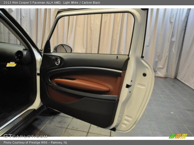 Light White / Carbon Black 2013 Mini Cooper S Paceman ALL4 AWD
