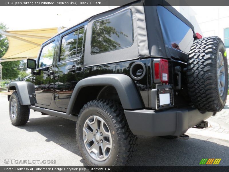 Black / Black 2014 Jeep Wrangler Unlimited Rubicon 4x4