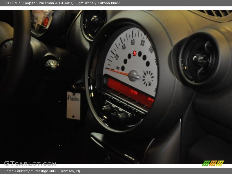 Light White / Carbon Black 2013 Mini Cooper S Paceman ALL4 AWD