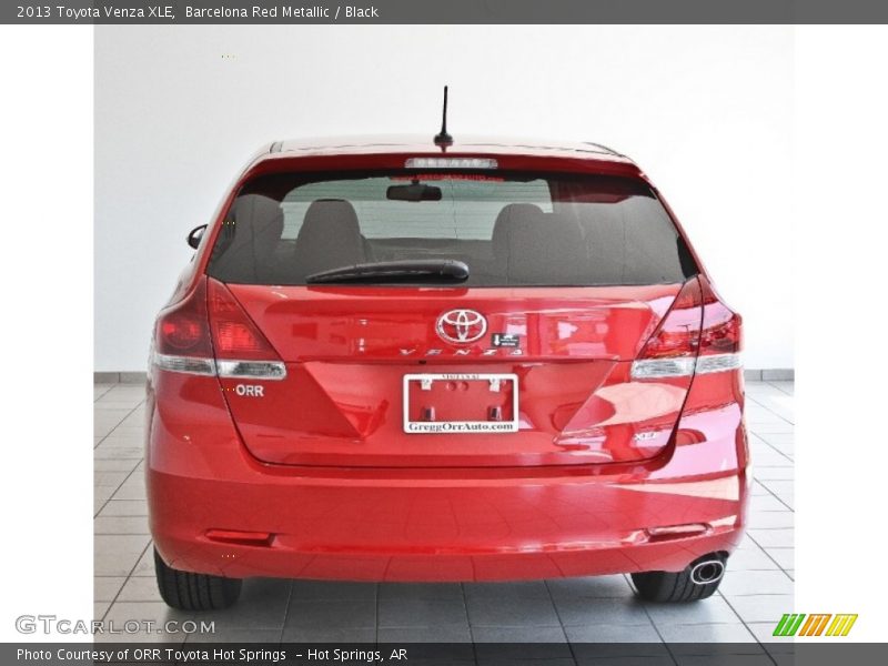 Barcelona Red Metallic / Black 2013 Toyota Venza XLE