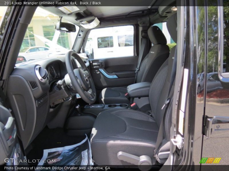 Black / Black 2014 Jeep Wrangler Unlimited Rubicon 4x4