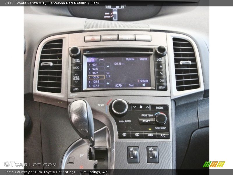 Barcelona Red Metallic / Black 2013 Toyota Venza XLE