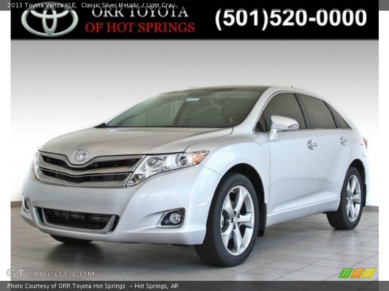 Classic Silver Metallic / Light Gray 2013 Toyota Venza XLE