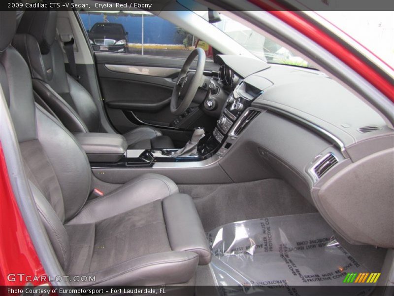 Crystal Red / Ebony 2009 Cadillac CTS -V Sedan