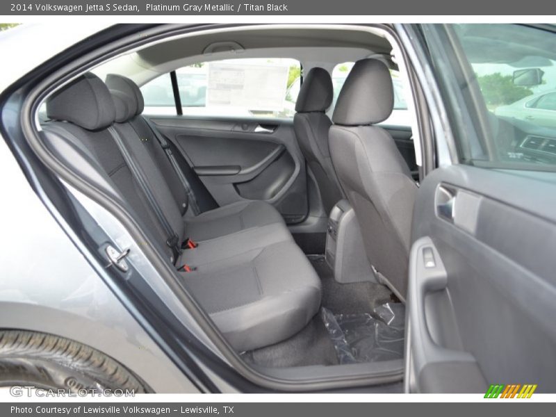 Platinum Gray Metallic / Titan Black 2014 Volkswagen Jetta S Sedan