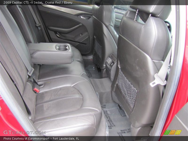 Crystal Red / Ebony 2009 Cadillac CTS -V Sedan