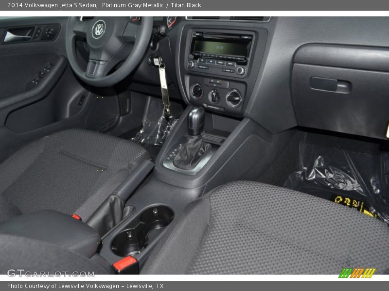 Platinum Gray Metallic / Titan Black 2014 Volkswagen Jetta S Sedan