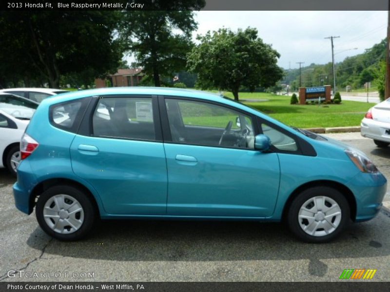 Blue Raspberry Metallic / Gray 2013 Honda Fit