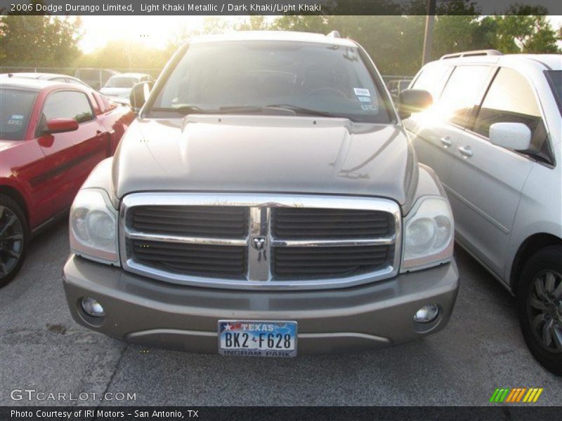 Light Khaki Metallic / Dark Khaki/Light Khaki 2006 Dodge Durango Limited
