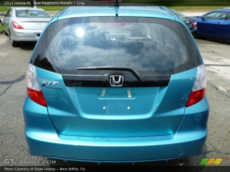 Blue Raspberry Metallic / Gray 2013 Honda Fit