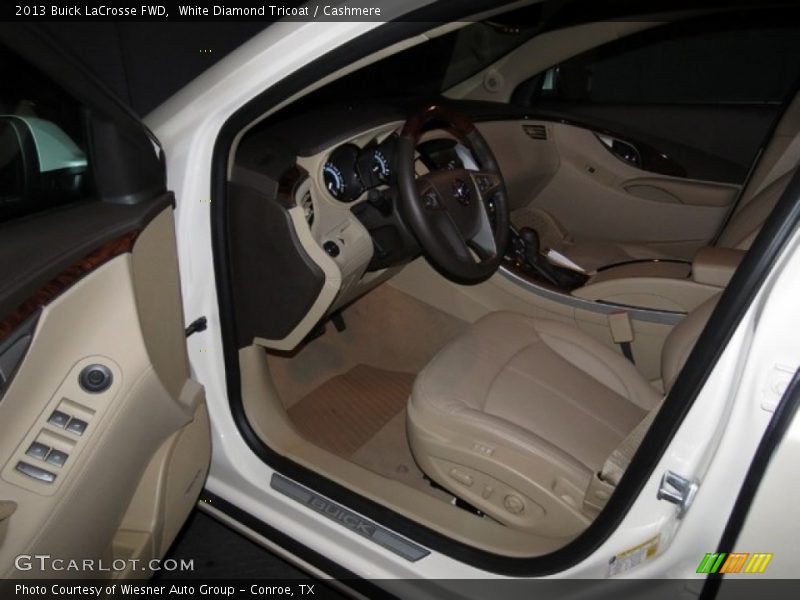 White Diamond Tricoat / Cashmere 2013 Buick LaCrosse FWD
