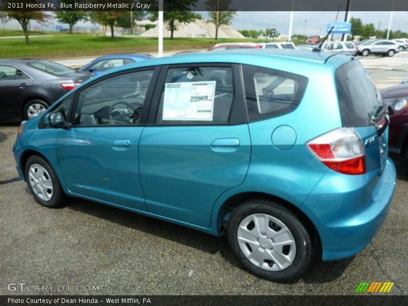 Blue Raspberry Metallic / Gray 2013 Honda Fit